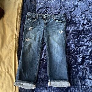 Woman’s capri jeans